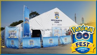 The Merchandise of Pokémon GO Fest 2023: New York City