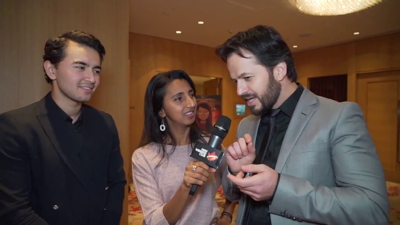 Noorin Gulamgaus and Kane Mahon voice actors in The Breadwinner YouTube