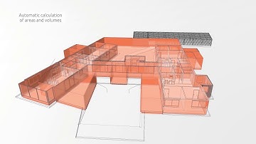 ELITECAD Architecture 15 - Gross volume according to standards