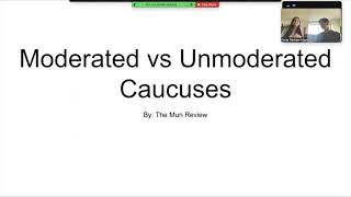What is a Moderated Vs. an Unmoderated Caucus