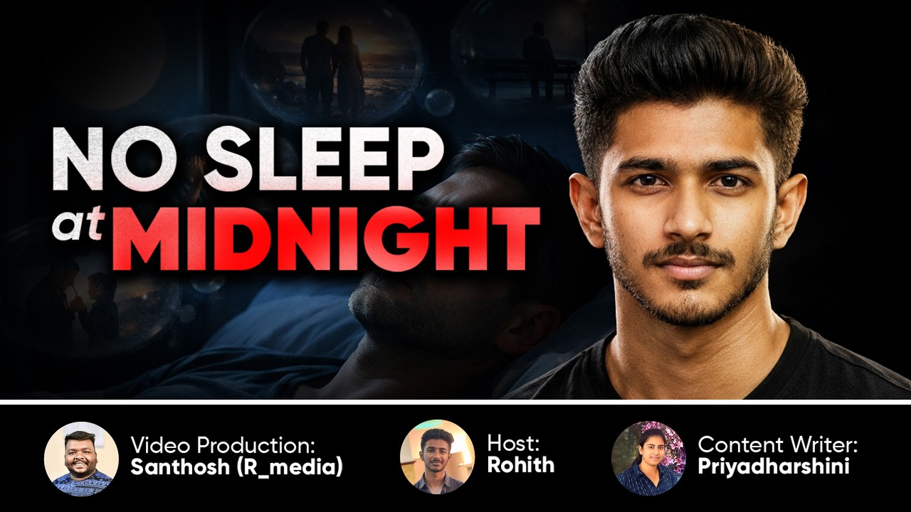 Thoughts after Midnight | Mind Minutes with Santhosh | Artist: Rohith P | Co-Writer: Priyadharshini