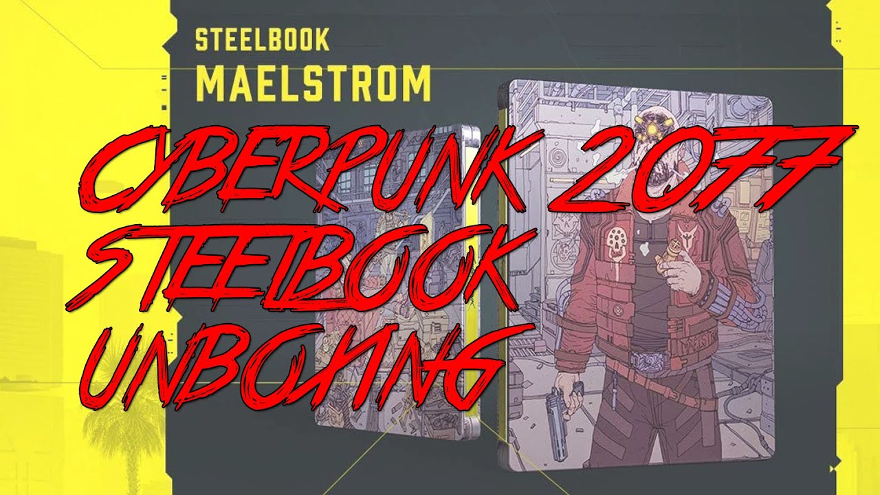 Cyberpunk 2077 Steelbook Unboxing (Amazon UK Exclusive)