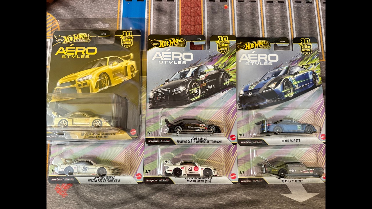 Hot Wheels Car Culture. Aero Styles. Unboxing - YouTube