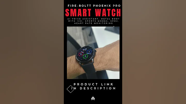 Fire-Boltt Phoenix Pro (1.39 inch) Smart Watch #shorts