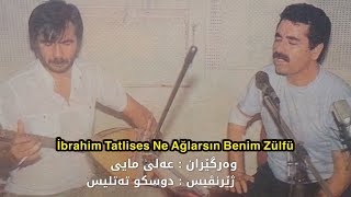 Ibrahim Tatlıses & Arif Sağ - Ne Ağlarsın Benim Zülfü Siyahım - Kurdish Subtitle Badini Resimi