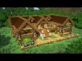 Minecraft: How To Build a Survival Base (House Tutorial)(#41) | 마인크래프트 건축, 야생기지, 인테리어