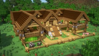 Minecraft: How To Build a Survival Base (House Tutorial)(#41) | 마인크래프트 건축, 야생기지, 인테리어