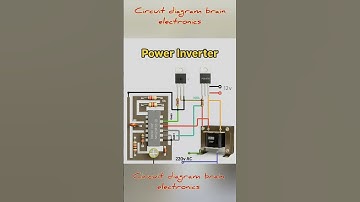 power inverter circuit diagram #circuitbasics #invertercircuit #electronicproject