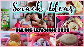 QUICK AND EASY HOMESCHOOL SNACKS IDEAS 2020 | DISTANCE LEARNING PH | MOM VLOG | AESTHETIC VLOG PH