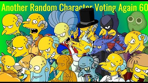 Another Random Character Voting Again 60
