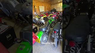 Bikes for sale, my toys. #motorcyclereclamation #motorcycle #suzuki #classic #twostroke