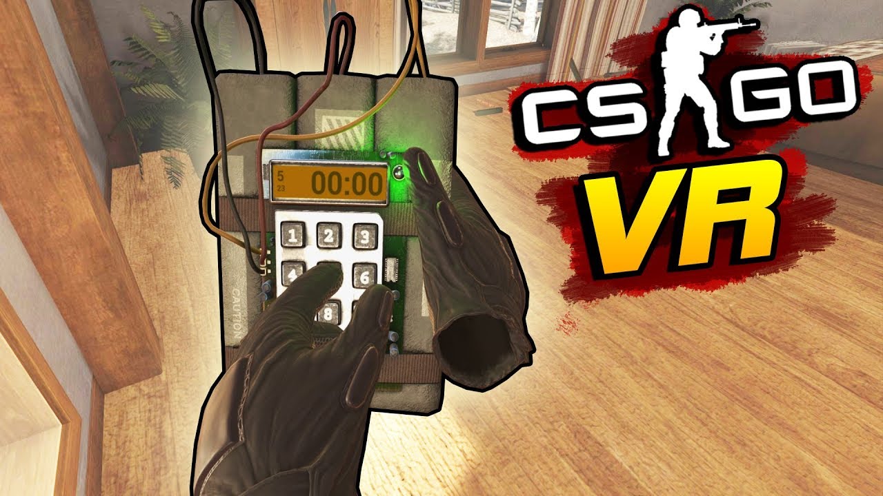 CS:GO в VR: МАТЧМЕЙКИНГ С БОМБОЙ (HTC Vive) - YouTube