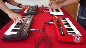 Yamaha Reface Keyboards In Action!