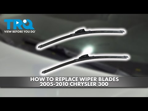 How to Replace Wiper Blades 2005-2010 Chrysler 300
