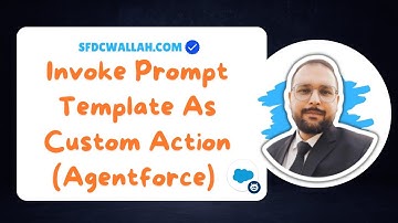 Call Prompt Template As Agent Action | Prompt Builder | Agentforce |