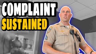 (Follow Up) Complaint Sustained on Rude and Discourteous Cop