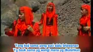 SIAPAKAH TEMANMU almanar @ lagu qasidah