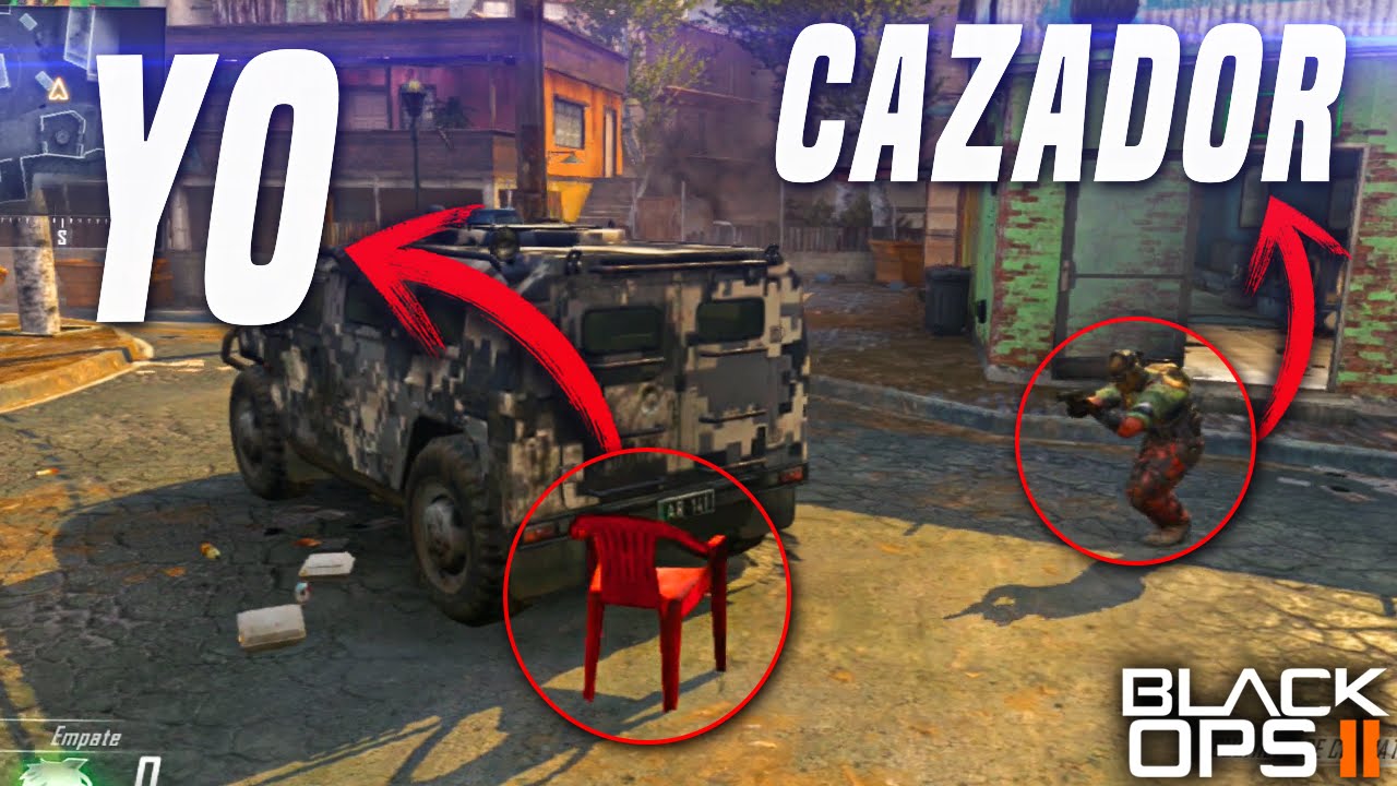 MINIJUEGO ”CONVERTIRSE en OBJETOS” PROP HUNT en CALL of DUTY - YouTube