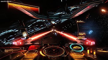 Elite Dangerous Alpha 2.2 - My 2 favourite explosions!