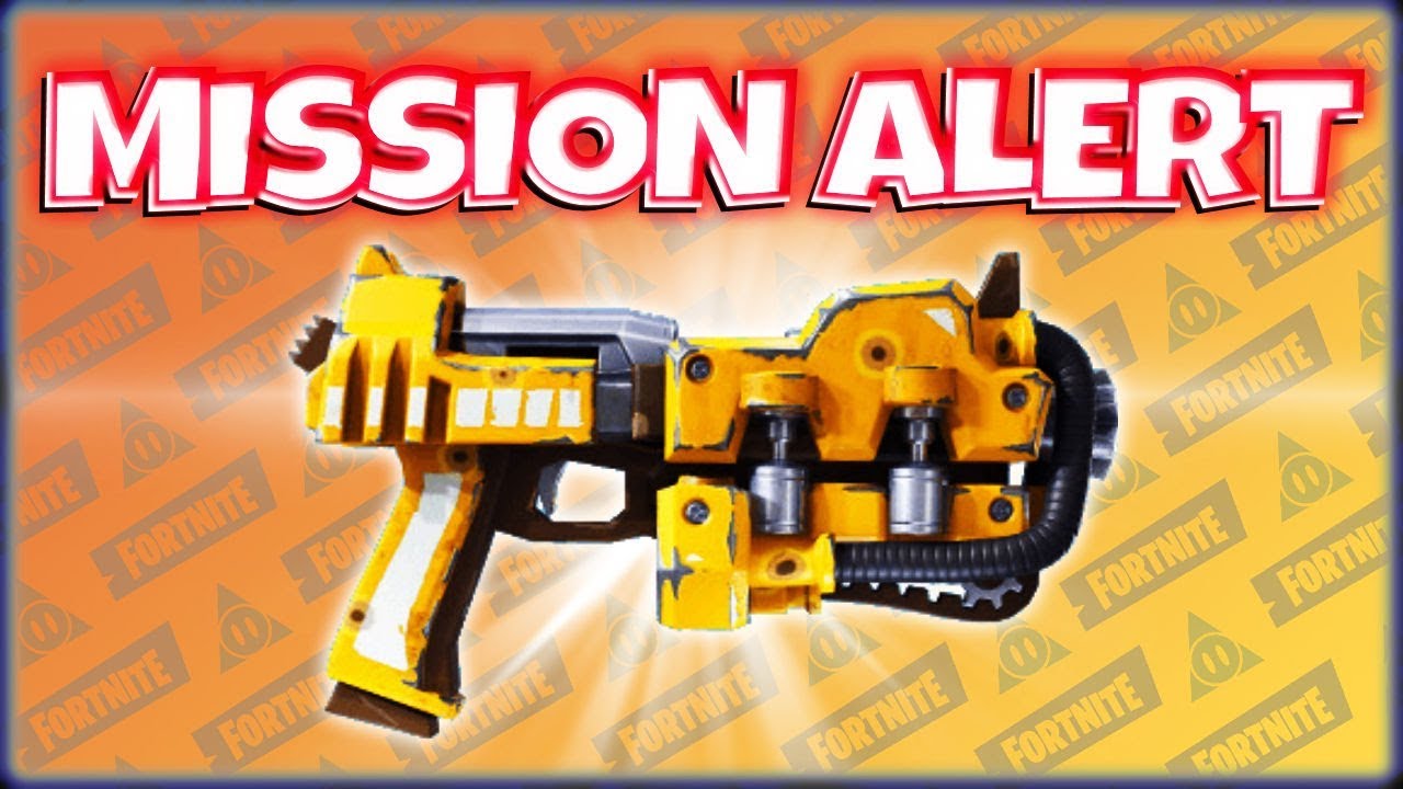 mission alert legendary piston spitter fortnite save the world pve - fortnite alert mission