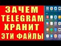 Освободил 37 ГБ ПАМЯТИ Всего за 1 Минуту. Как Очистить КЭШ Телеграм на Андроиде и Айфоне