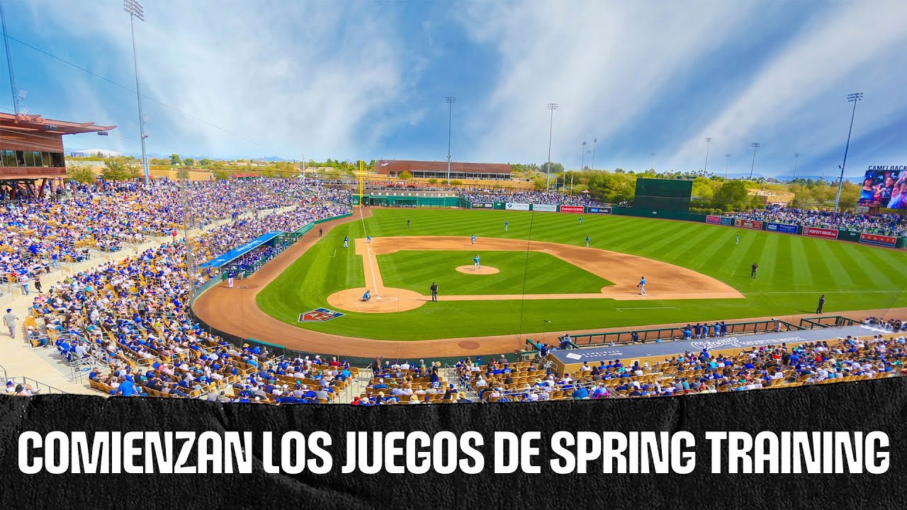 COMIENZAN LOS JUEGOS DE SPRING TRAINING