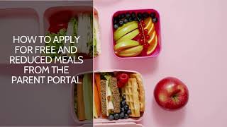 How to Access the Free & Reduced Meal Application Through the Parent Portal