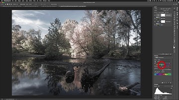 How to Simulate Infrared False Color in Photoshop