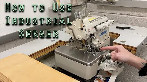 How to Use an Industrial Overlock Machine