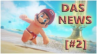 Das News [#2] Mario Odyssey kriegt Höchstwertung, Jurassic World Evolution, Oculus Go und mehr!