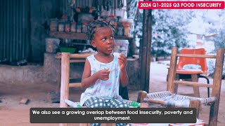 FOOD INSECURITY REPORT (2024 Q1 - 2025 Q3)