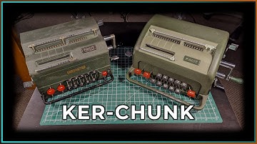Comparing the *Ker-chunk* on two Facit Mechanical Calculators