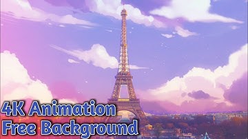 Eiffel Tower - Royalty free background footage | Infinite motion loop