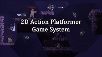 2D Action Platformer Game System for Unity 3D - Demo 1.0 version
