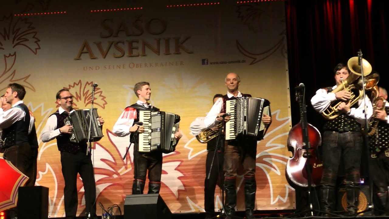 Slowenischer Bauerntanz mit den Alpenoberkrainern, Saso Avsenik, Denis Novato