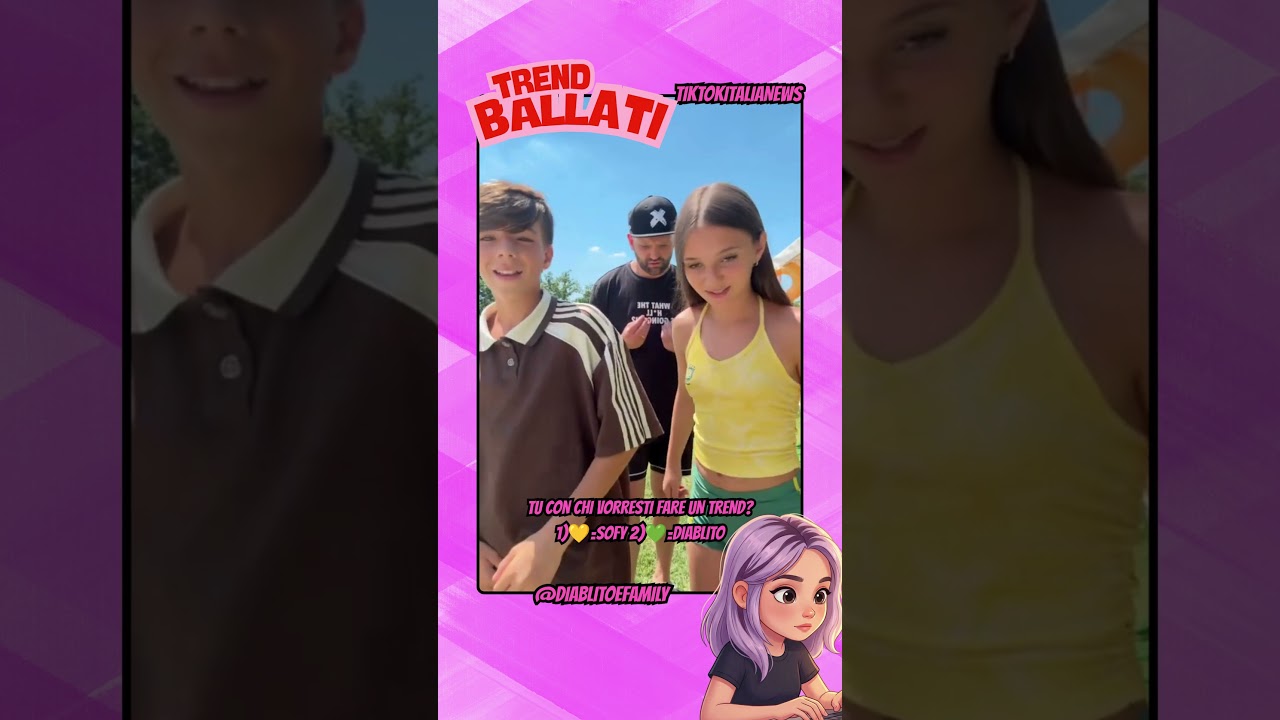 SOFY E DIABLITO DAVIDE RIESCONO AD ANDARE A TEMPO NEI TREND BALLATI #tiktok #perte #webboh