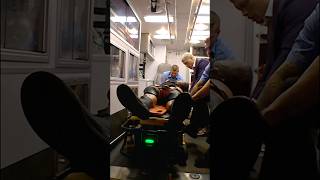 Randy Orton gets stretchered out of the arena with Cody Rhodes by his side