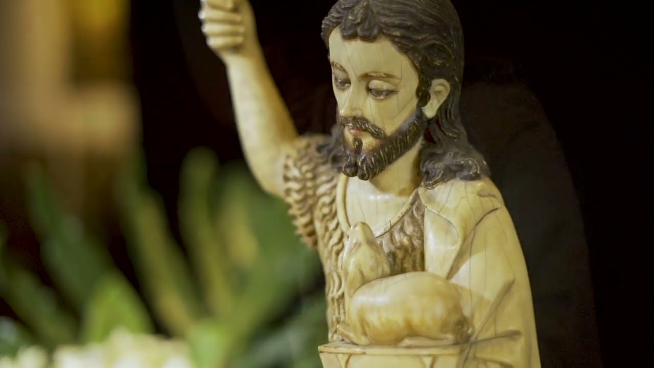 Leon Gallery presents An Exquisite Ivory Saint - San Juan Bautista
