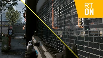 Crysis 2 Remastered - Ray Tracing ON vs OFF Comparison