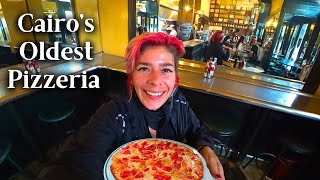 Pizza in Cairo at Maison Thomas | Egypt Vlog 355 | اقدم مطعم بيتزا في القاهره