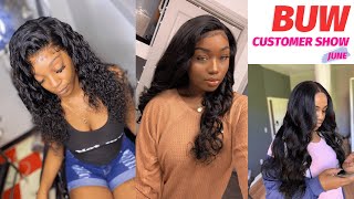 BUW Real Customer Show Hair Review - June