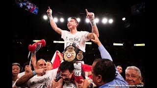 徐灿：拳王加冕！【2019体坛风云会 】 Xu Can-New WBA Champion by beating Jesus Rojas!