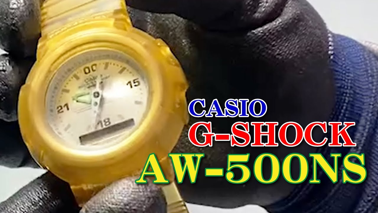 part2】CASIO G-SHOCK AW-500NS - YouTube