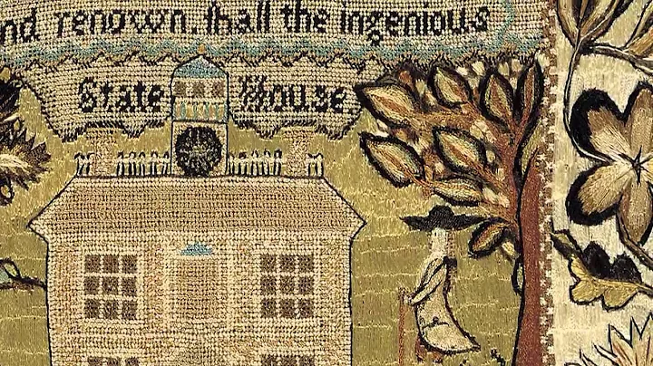 "Rebecca Carter Sampler" by Rebecca Carter, 1788