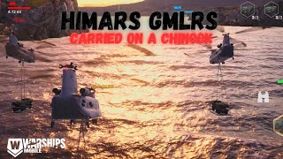 HIMARS GMLRS - 1 Carrier Ship Can Carry 15++ Helicopters - Warships Mobile II