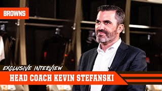 Exclusive Interview w/ New HC Kevin Stefanski | Cleveland Browns