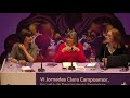 Mesa Redonda: "Acción feminista, ante la Violencia de Género"-VIJornadas EPF Clara Campoamor