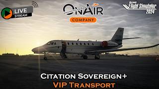 Biz Jet Flying in Florida | Cessna Citation Sovereign+ | OnAir Company | StrataWx