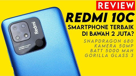Xiaomi 1,89Juta Paling Kencang dan Murah? REVIEW Redmi 10C - Indonesia