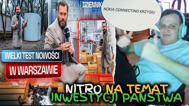 NITRO OGLĄDA DZIENNIKARSKIE ZERO PO URLOPIE: STREFA RELAKSU, KIBEL I WOLNOŚĆ SŁOWA